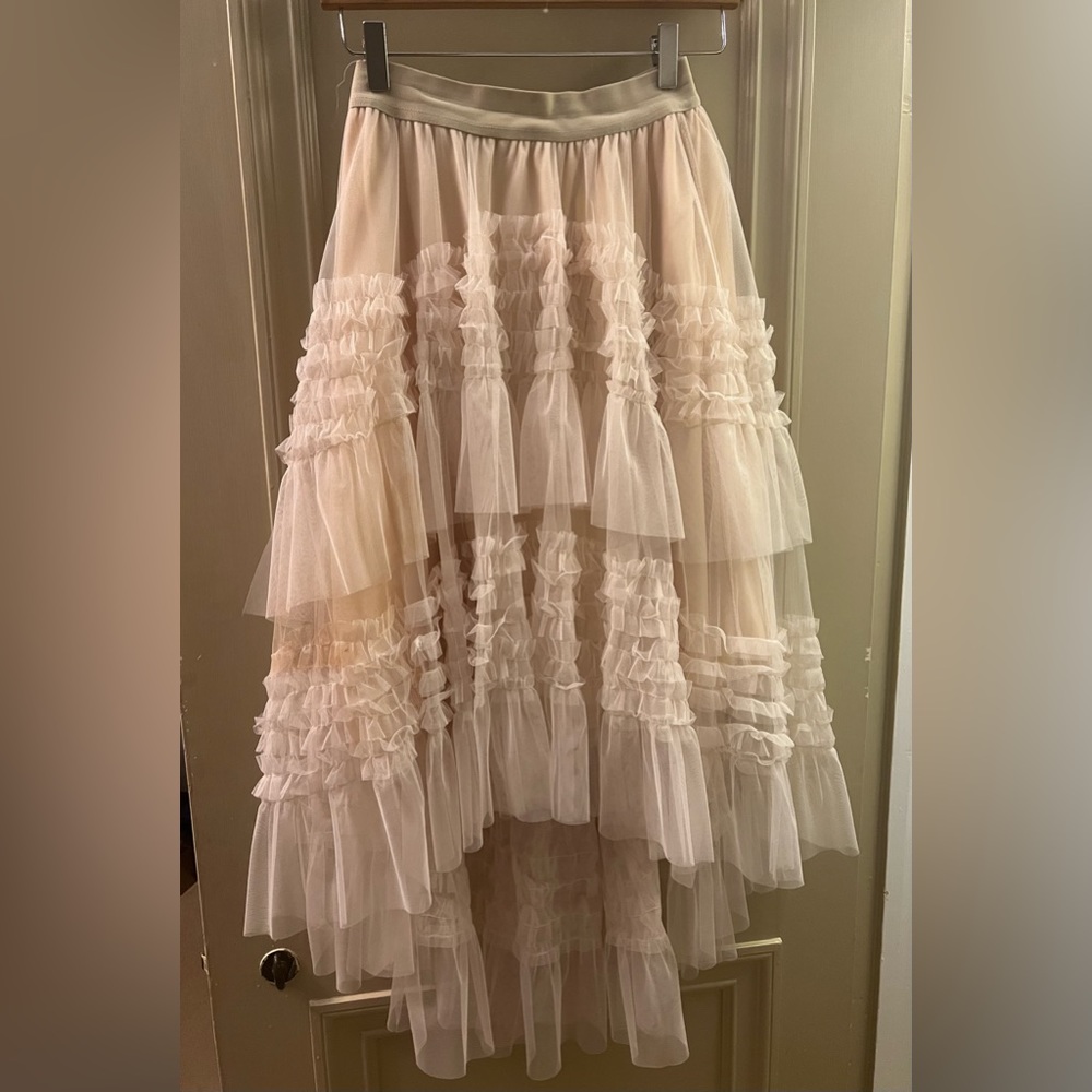 Layered tulle skirt